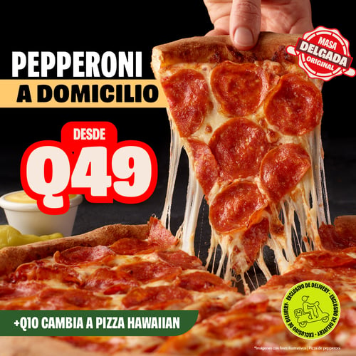 Pizza Pepperoni a domicilio